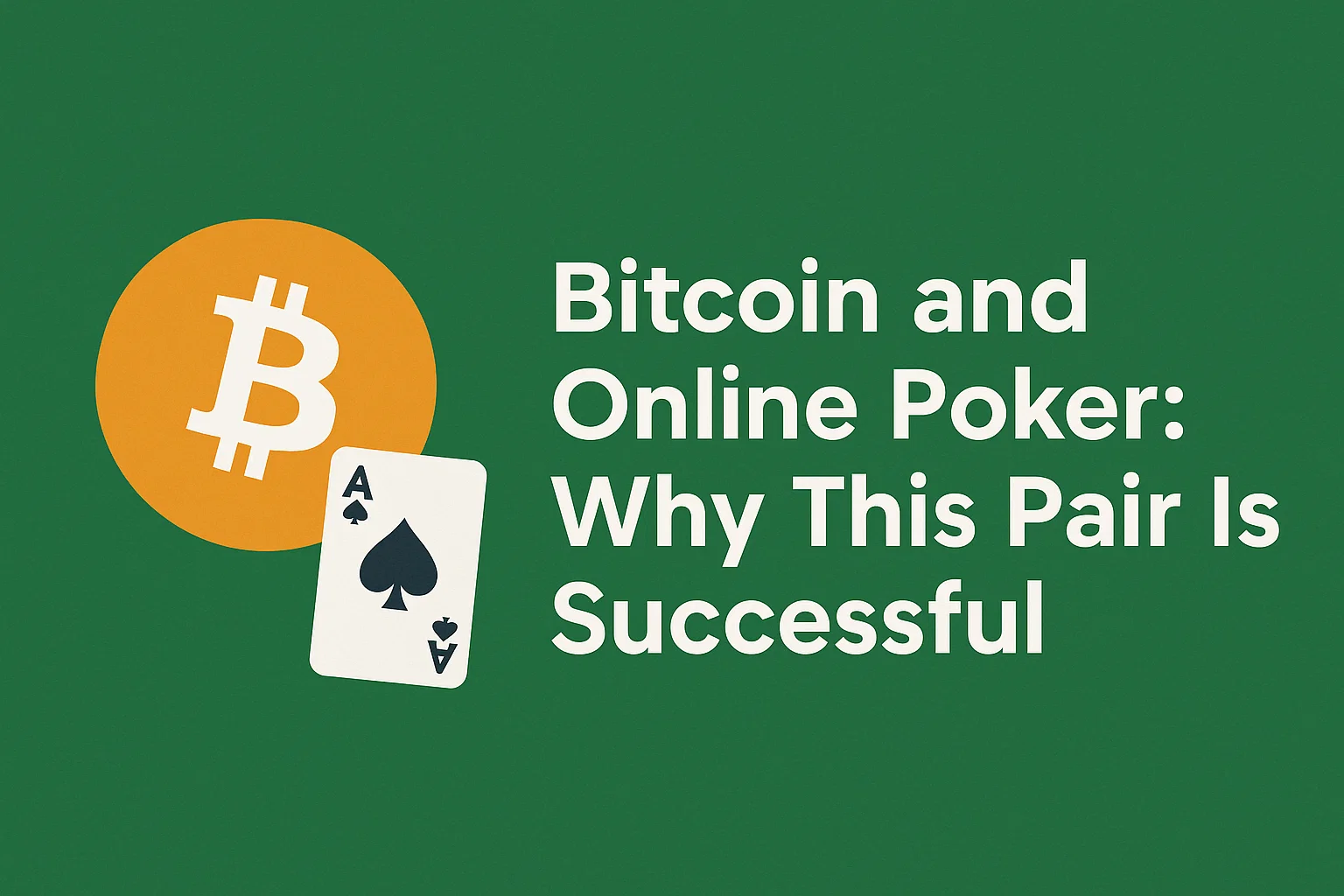 Bitcoin and Online Poker: Why This Pair Is Successful